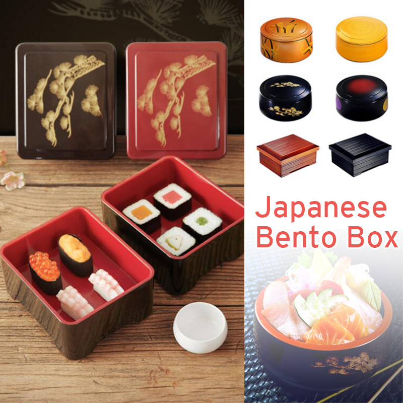 Food In Japanese Snacks - ふた付き和風弁当箱,米,寿司,スナック,ランチ,ヘルシーな食事,準備,樹脂,ウナギ用の食品容器