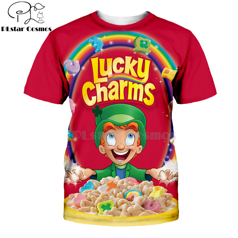 Food Snacks Brands - 男性と女性のための半袖Tシャツ,ブランド,カジュアル,キャンディー,スナック,チョコレート,3Dソース,食品,原宿,新しいコレクション