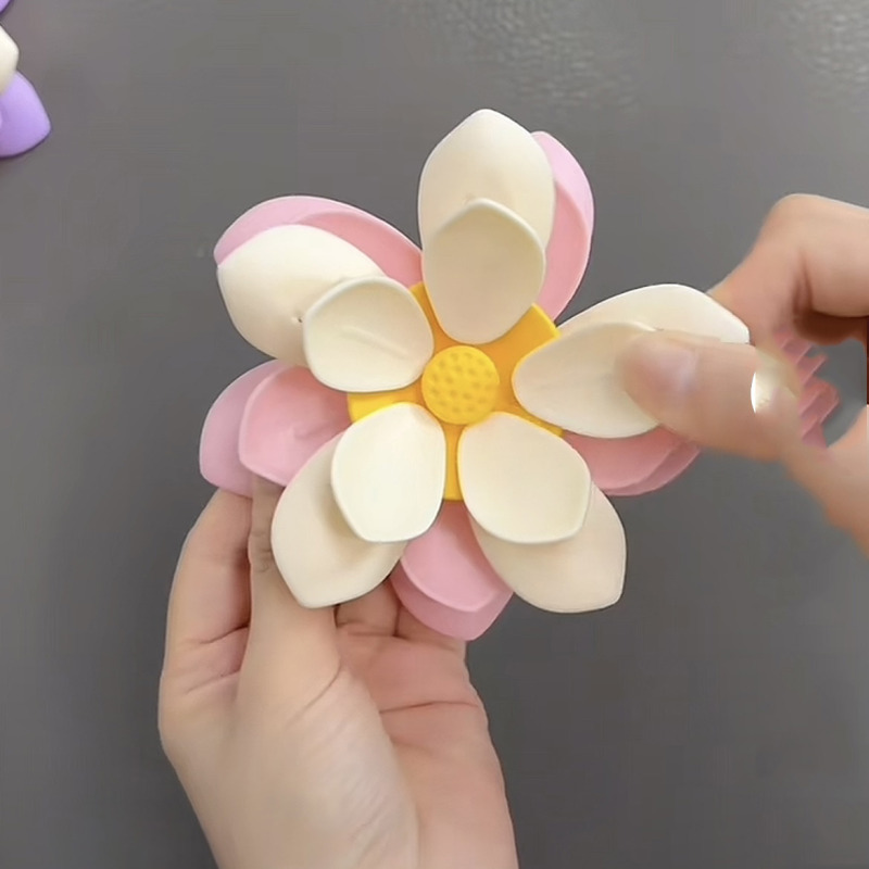優しい蓮の冷蔵庫マグネット、食品密封クリップ、蓮の花びら冷蔵 - Food Good Snacks のレビューと価格